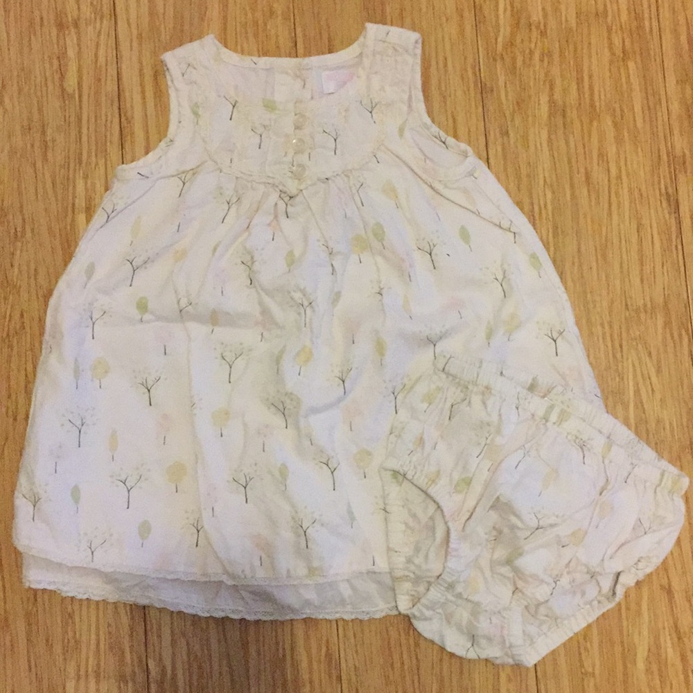 Janie and Jack dress with diaper cover